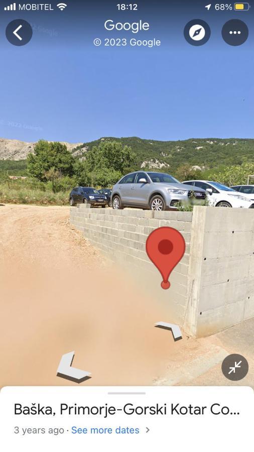 Studio "Mol" Baška Exterior foto